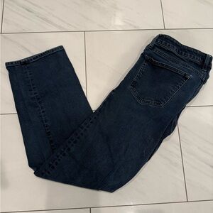 Express Men's Deep Indigo Straight Jeans